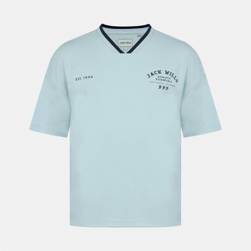 Jack Wills Mens V Neck / Baby Blue